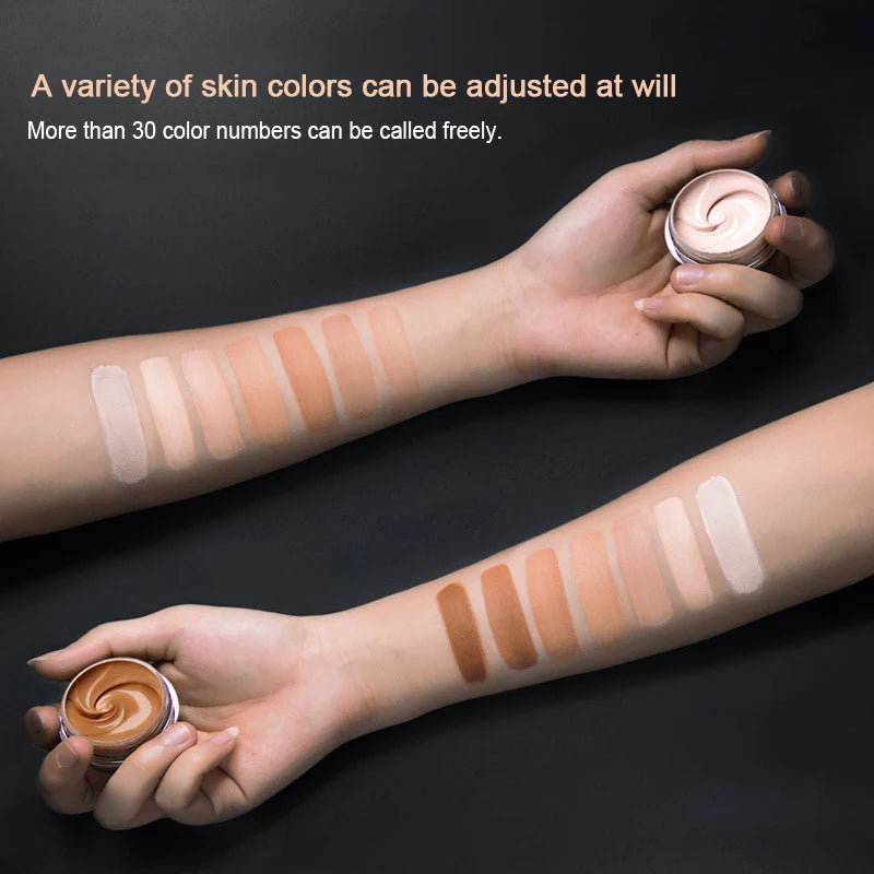 Two-color tattoo concealer waterproof and sweat-proof to cover birthmarks and scars long-lasting concealer foundation cream