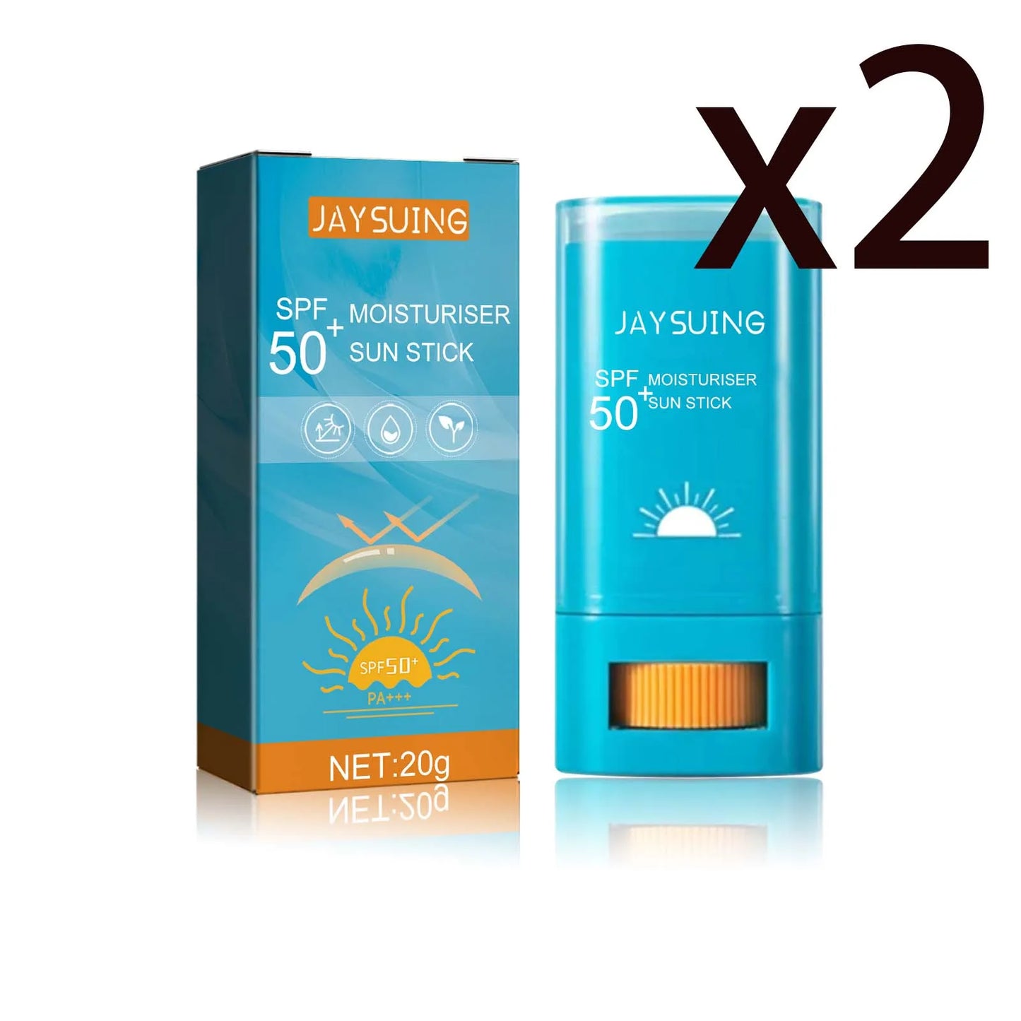 Body Sunscreen Cream Stick Spf50 Antioxidant Prevent Sunburn Moisturizing Skin Sweatproof Brightening Resist UV Rays Serum Stick