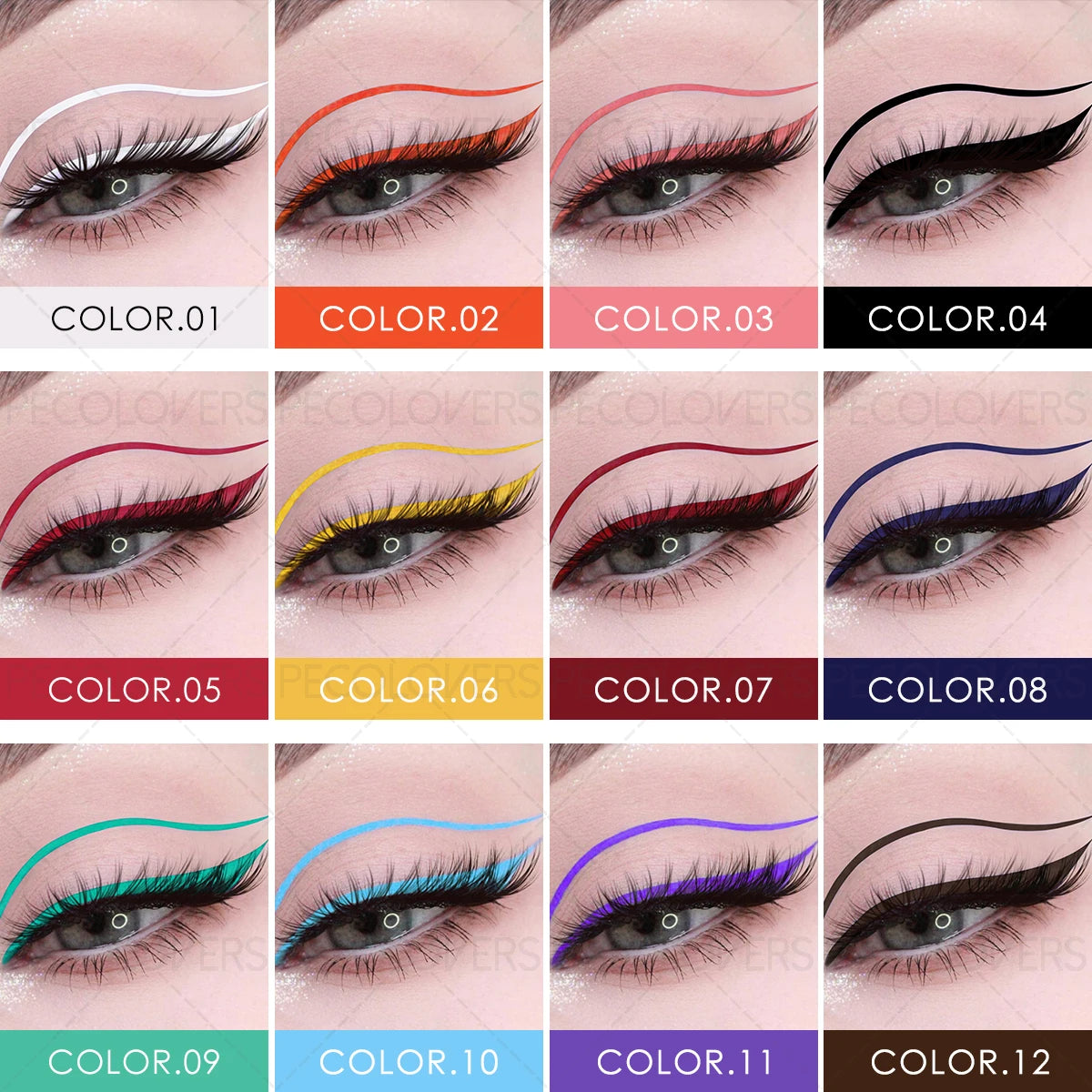 Quick-Drying Long-Lasting Liquid Eyeliner,Waterproof&Sweatproof,Eyeliner Pencil,Perfect Gift, Necessary for Makeup