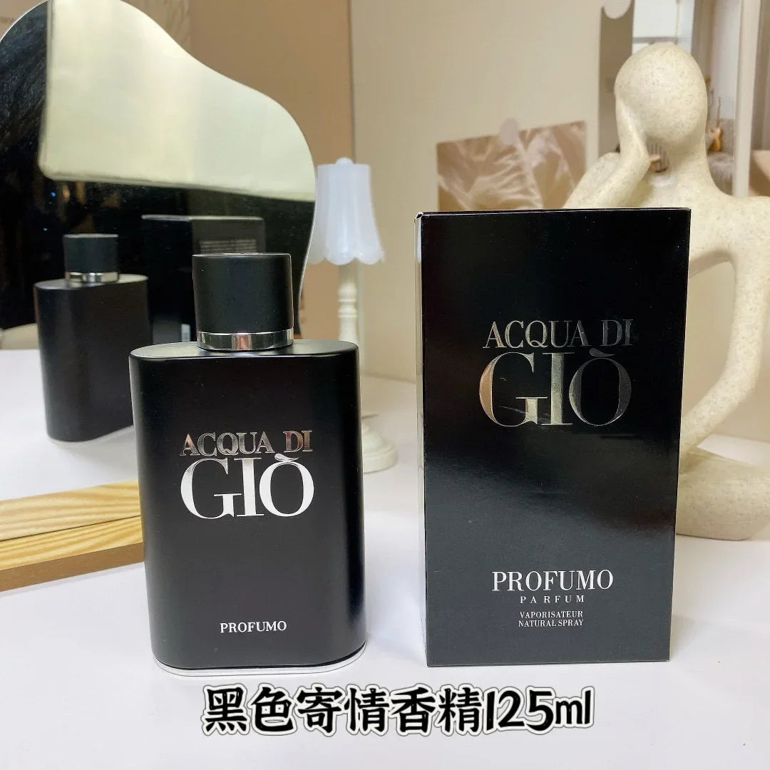 Classic Gio Homme Inspired Eau de Toilette for Men Aquatic Fresh Fragrance Long Lasting Oceanic & Citrus Scent Cologne Gift Set