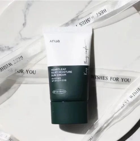ANUA Houttuynia Cordata Sunscreen Anti-melting and Brightening Care, Soft and Moisturized Isolation 50ml