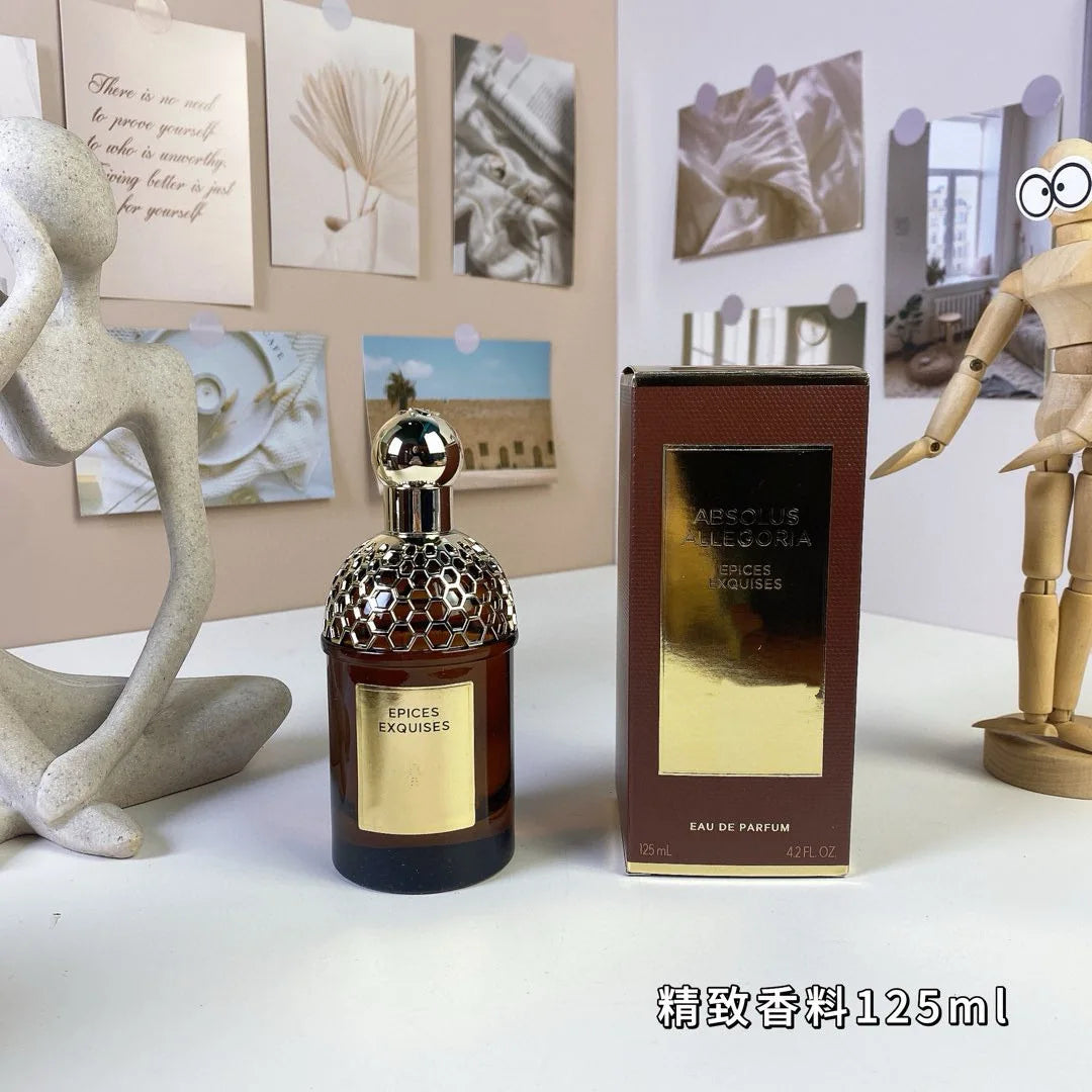 125ML Brand Perfume Long-Lasting Fragrance Natural Floral Scent Spray Women Wood leather Men Perfumes Advanced Oriental Tune