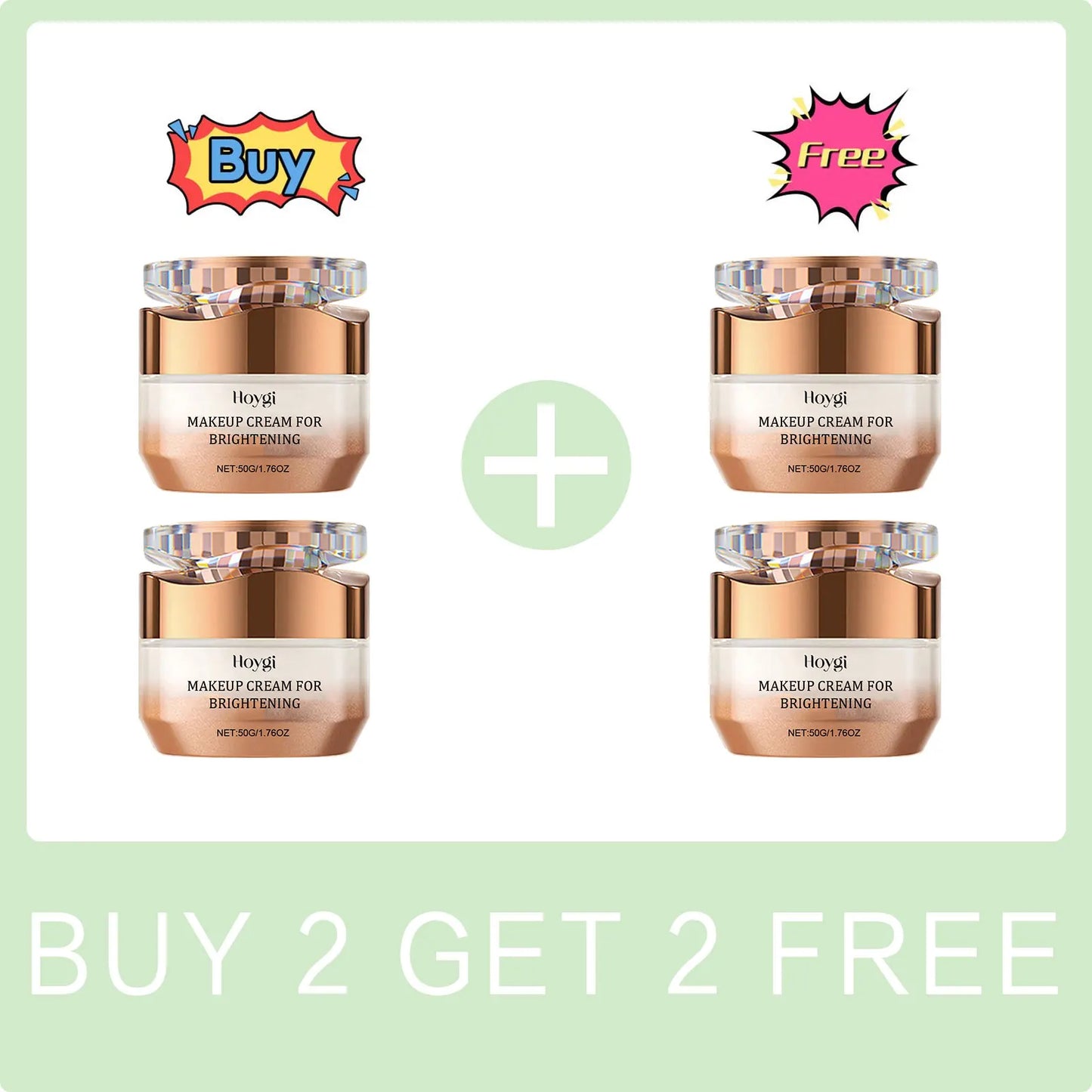 Lazy Face Cream Invisible Pores Cover Dark Spot Oil Control Brightening Foundation Base Concealer Moisturizing Isolation Cream