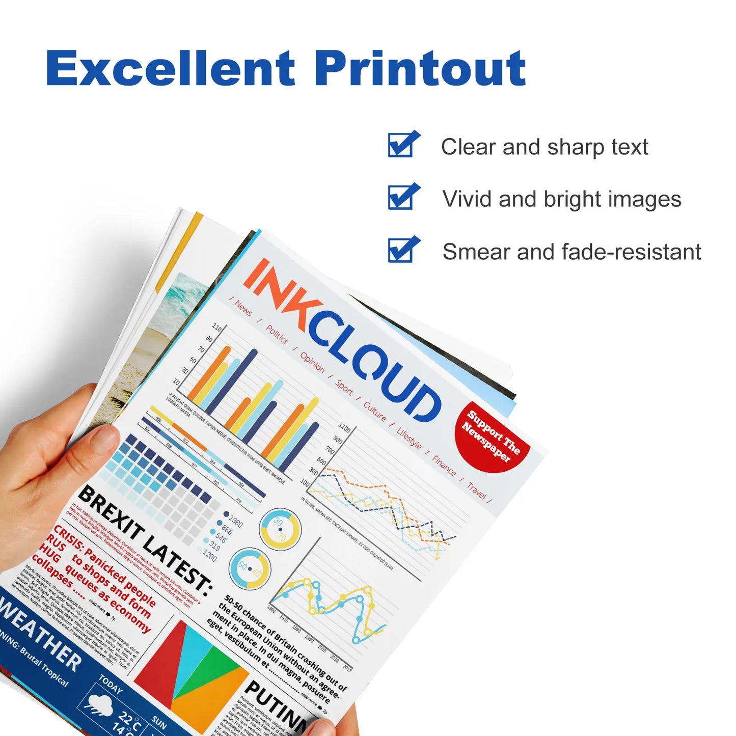 INKCLOUD 141A Compatible 141 A Toner Replacement for HP 141A W1410A 141X W1410X Black Laserjet Pro M110w MFP M140w M139