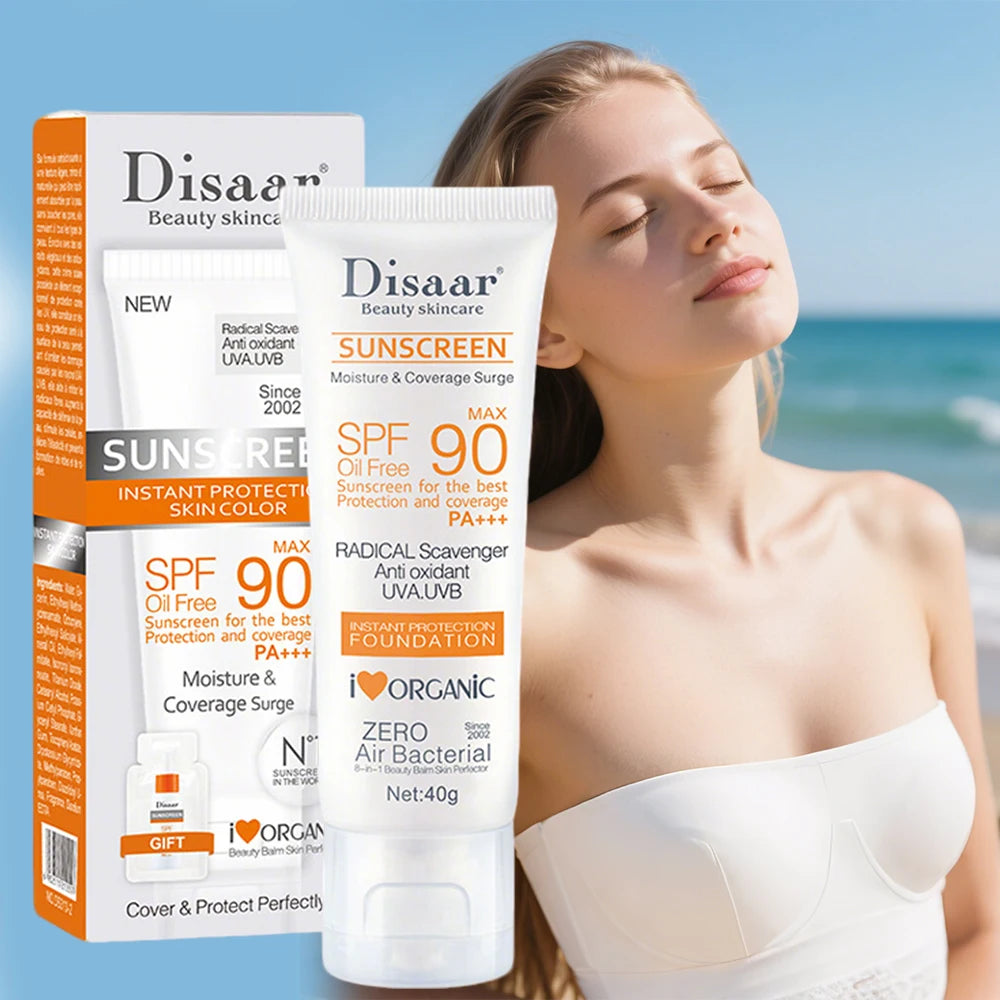 Facial Sunscreen Cream SPF 90+ SPF 50+ Sunblock Skin Protective Solar Lotion Original Facial Body Moisturizing UV  Sun Cream