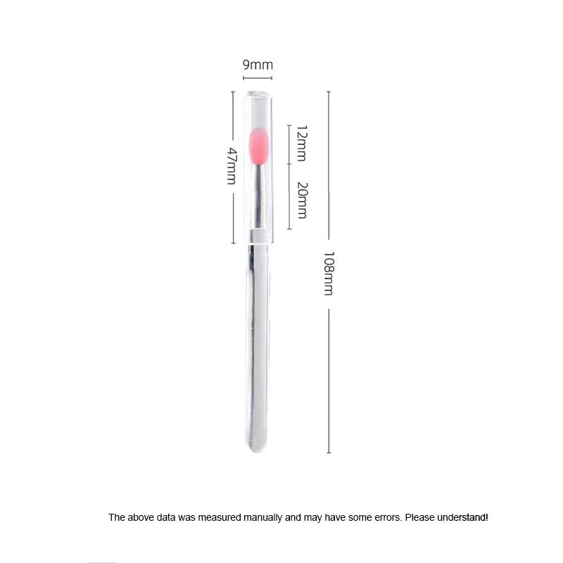new 1/3pcs silicone lip brush disposable lip brush Lipstick Lipgloss Makeup Brushes HZS18