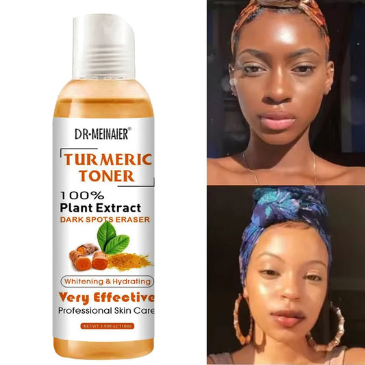 Turmeric Toner Brightening Face Serum Dark Corrector Whitening Serum Moisturizing Vitamin C Ginger Essence Korean Cosmetics
