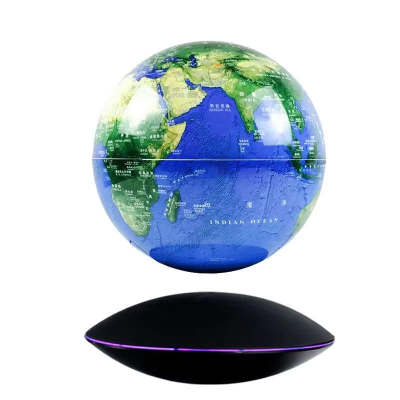 Levitating Magnetic Globe Table Starry Light Rechargeable Touch Control Floating Lamp Personalized Gift Office Home Decoration