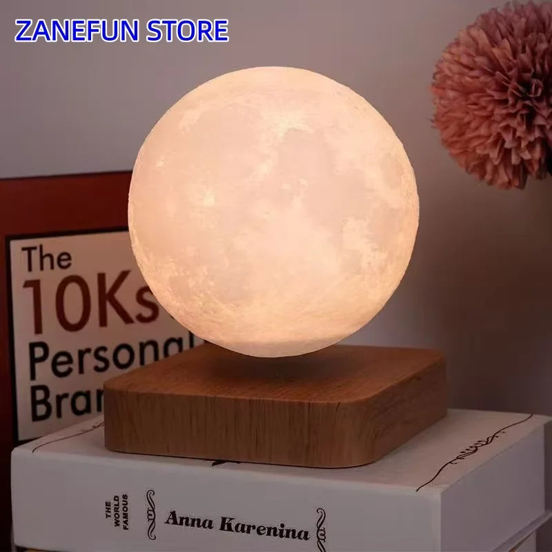 Levitating Magnetic Globe Table Starry Light Rechargeable Touch Control Floating Lamp Personalized Gift Office Home Decoration