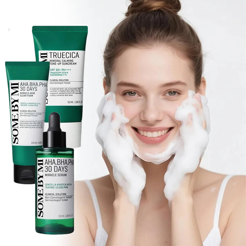 SOME BY MI - Repair Toner Retinol Serum Moisturizing Cream Centella Sunscreen Tea Tree Repair Essence Firming Korean Skin Care