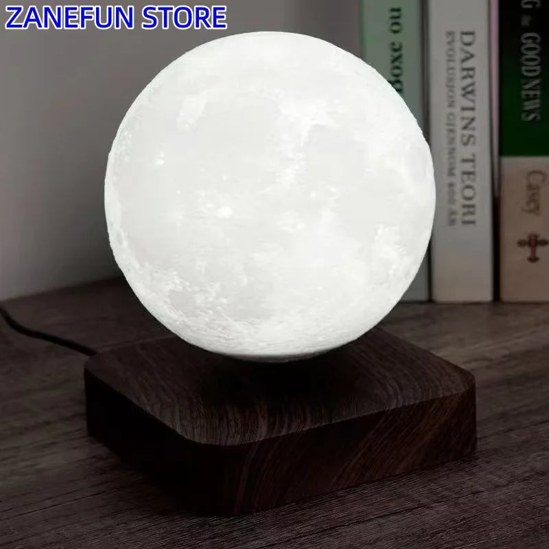 Levitating Magnetic Globe Table Starry Light Rechargeable Touch Control Floating Lamp Personalized Gift Office Home Decoration