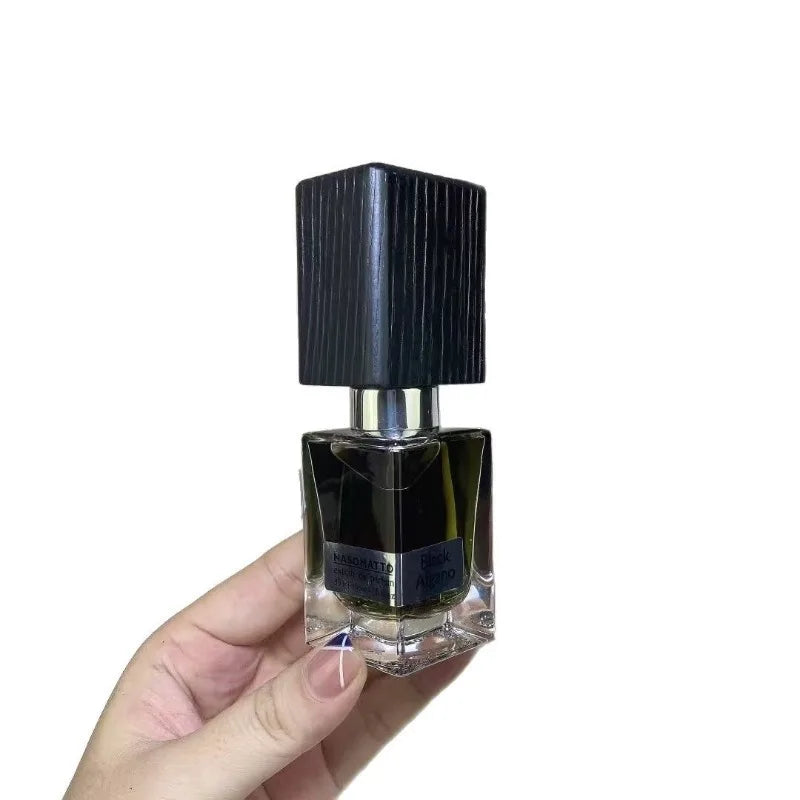 Aromatic Woody Unisex Perfume 30ml Long Lasting Elegant Fragrance with Green Leaves Warm Tobacco Coffee Oud Resin Incense Aroma