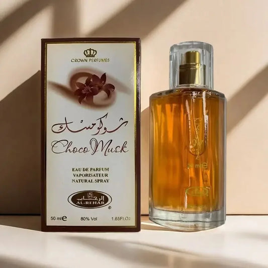 Choco Musk Unisex Eau de Parfum - Long-Lasting Chocolate & Musk Fragrance Body Spray, Vegan Cologne for Women & Men, Everyday