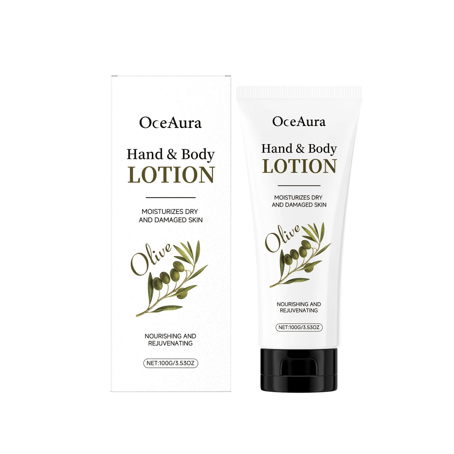 Olive Body Lotion with Vitamin E Olive Oil Deep Hydration for Dry Skin Non Sticky Fast Absorbing Formula Daily Nourishing Cream