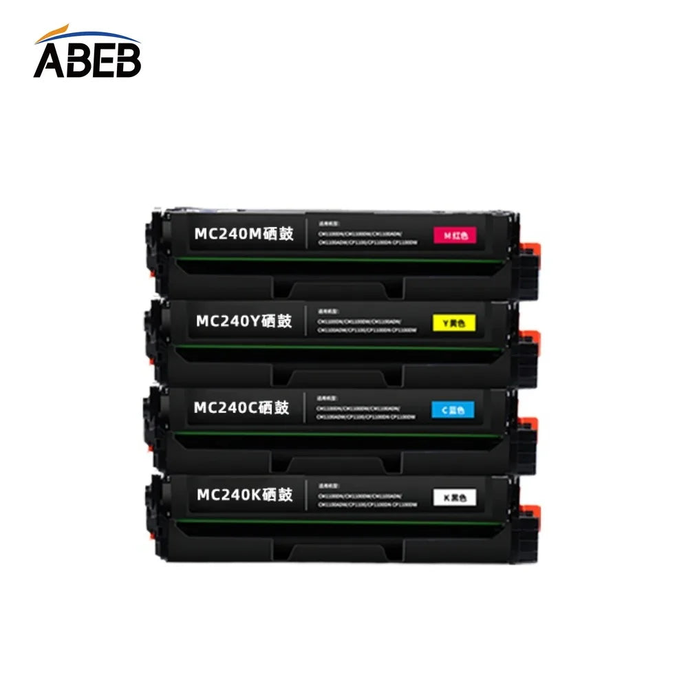 4PCS/1Set Ricoh MC240 PC200 Toner Cartridge For MC240FW PC200W M C240FW P C200W High Quality Compatible Color Toner Without Chip