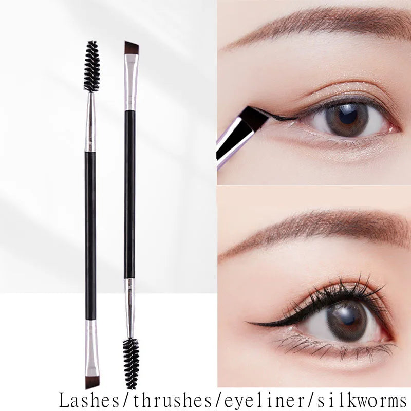 New Eyebrow Brush Brow Eyeliner Brush Concealer Brush Professional Makeup Brushes Microbrashi for Eyelashes HZS03