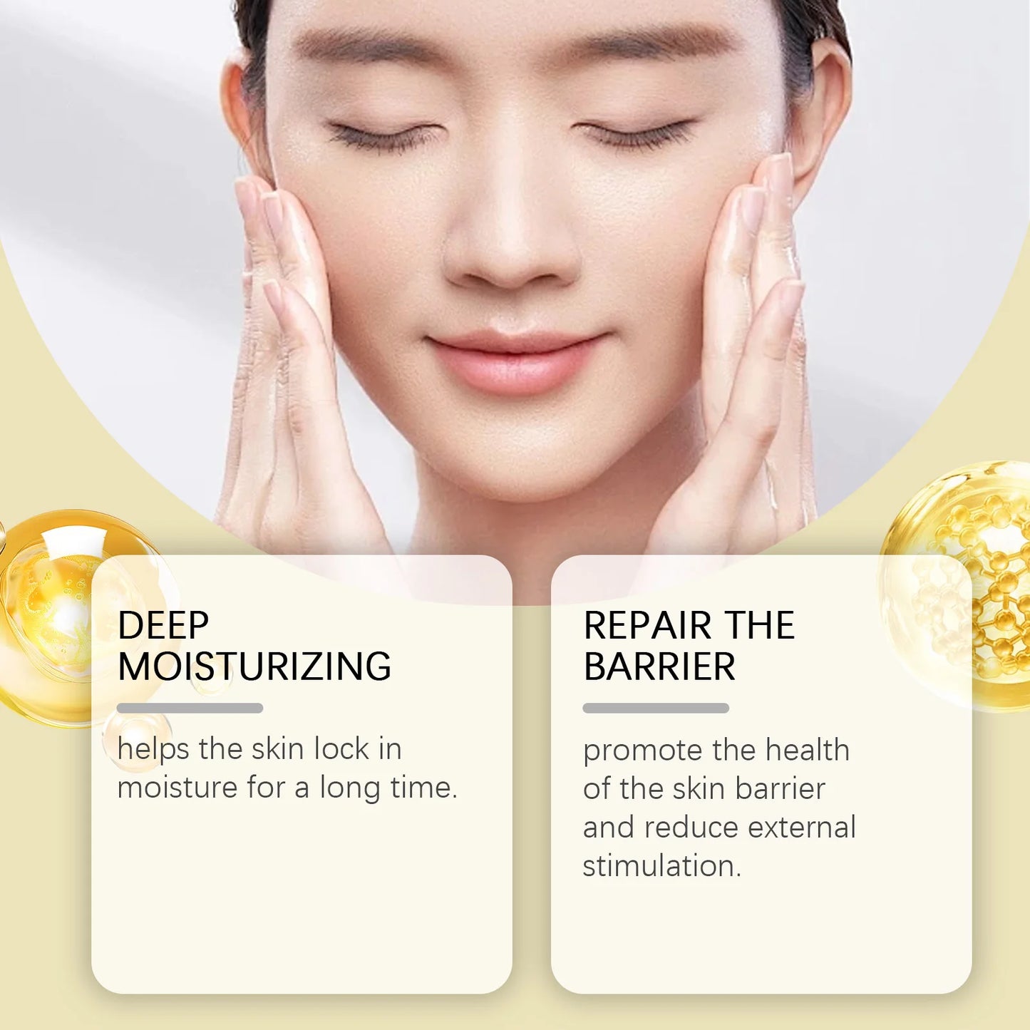 Honey Ceramide Facial Toner Moisturizing & Soothing Toner Improve Skin Barrier Nourishing Essence for Sensitive Skin Care