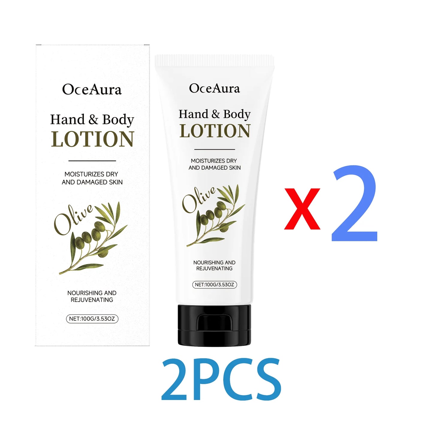 Olive Body Lotion with Vitamin E Olive Oil Deep Hydration for Dry Skin Non Sticky Fast Absorbing Formula Daily Nourishing Cream