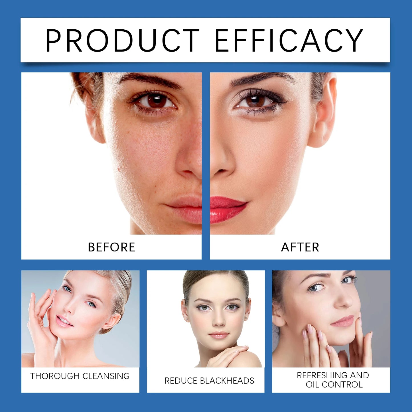 Hyaluronic Acid Cleansing Foam Facial Skin Mildly Cleansing&Attenuating Fine Lines Deep Moisturizing Nourishing Facial Cleanser