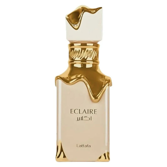 Lattafa Eclaire Vanilla Caramel Sweet Floral Eau de Parfum Long-Lasting Fragrance for Women 3.40 Ounce